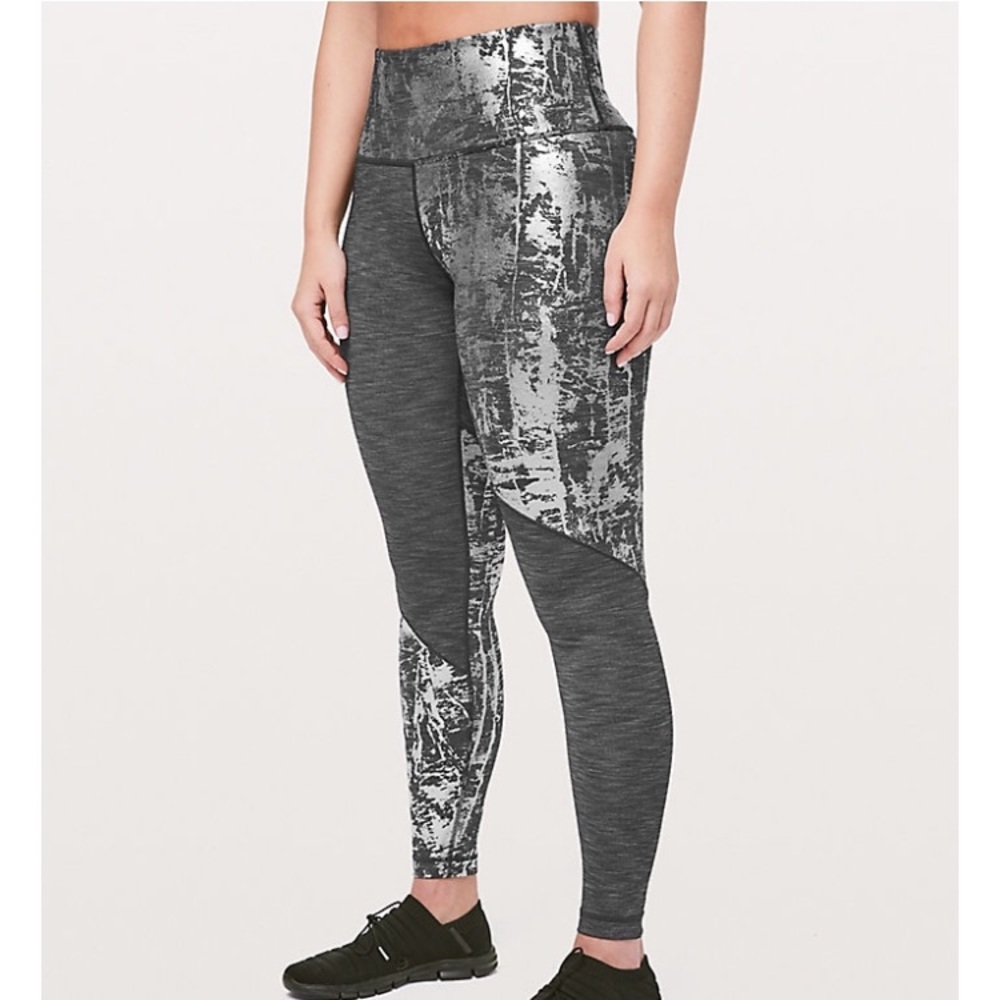 NWT Lululemon SE Wunder Under HR Foil tight, 4